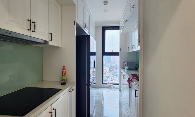 Lang Ha Apartamento | căn hộ 3 phòng ngủ phong cách cổ điển tại hateco laroma