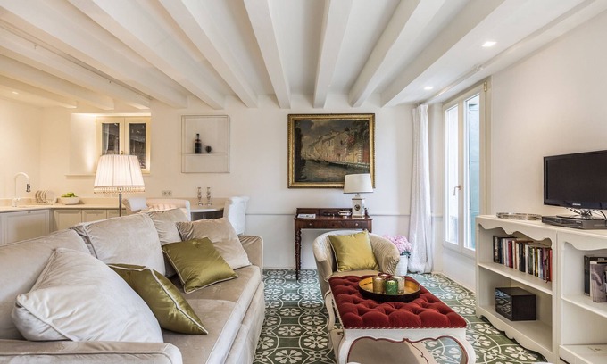 Dorsoduro Apartamento | Ca 'Dell'Ulivo: apartamento Venice en alquiler en Dorsoduro, Italia