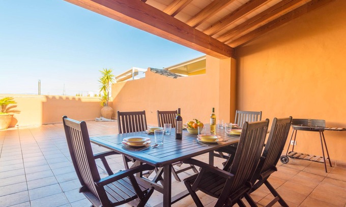 Montuiri Casa | CA NA NYOLA - Apartamento con terraza en Montuïri. WiFi Gratis