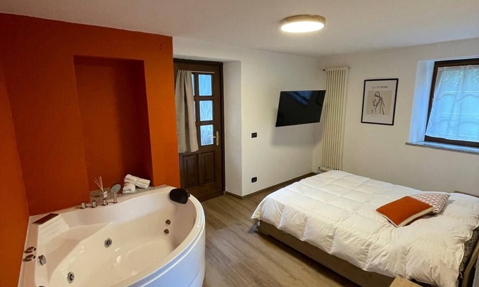 Aosta Casa | Ca'osta - cozy two-room apartment between relaxation and nature with hot tub