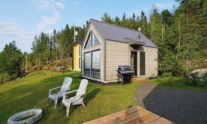 Sainte-Marguerite-du-Lac-Masson Chalet De Esquí | Scandinavian mini chalet