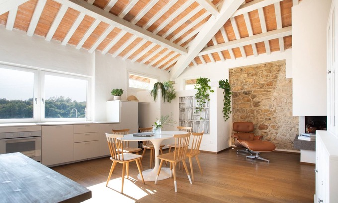 Caprino Veronese Casa | Casa de vacaciones moderna Ca'Sander inauguración 2020