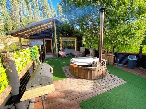 Coyhaique Apartamento | cabaña con tinaja refugio el mirador