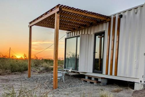 Cuadro Nacional Casa | Cabaña Container en Viñedos