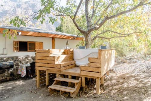 San Alfonso Chalet De Esquí | Cabaña de montaña (jacuzzi exterior)