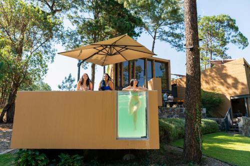 Mazamitla Chalet De Esquí | Cabaña Lujo con Alberca Climatizada Vistas al Bosque de Mazamitla