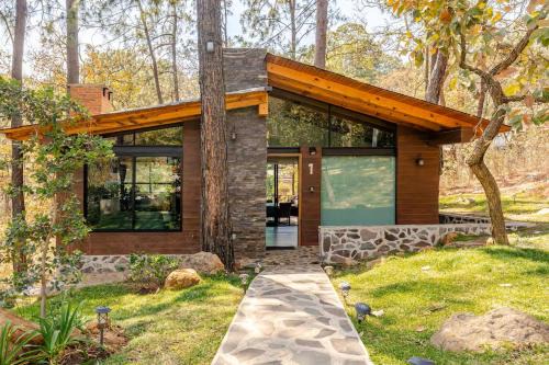Mazamitla Chalet De Esquí | Cabaña Mazamitla con Jacuzzi hasta para 5 personas