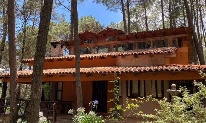 Mazamitla Chalet De Esquí | Cabaña rustica a 1km de cascada