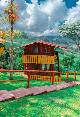 Santa Rosa de Cabal Casa | Cabañas/glamping monaco