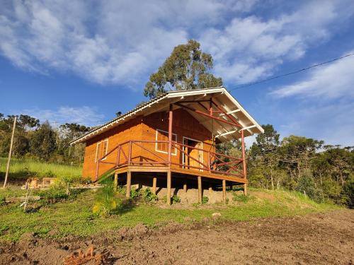 Rio Rufino Chalet De Esquí | Cabana Com Hidro e Lareira! Com Uma Linda Vista Para o Morro das Torres de Urupema