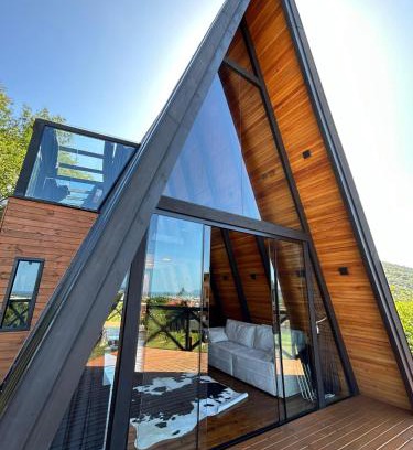 Capivari Chalet De Esquí | Cabana Piacere - Maravilhosa A-FRAME em Florianópolis!