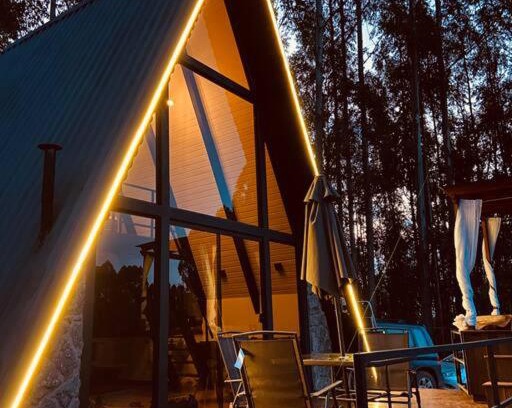 Baependi Chalet De Esquí | Cabana Raízes: A-Frame com vista para as montanhas