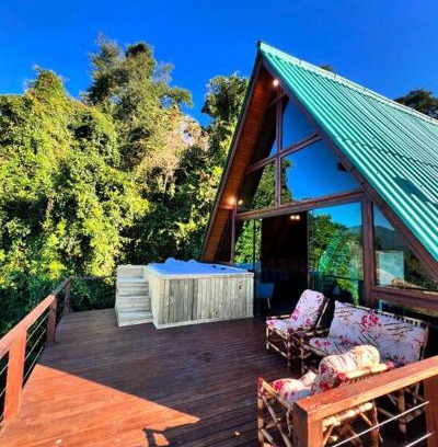 Santo Amaro da Imperatriz Chalet De Esquí | Cabanas Nascer do Sol