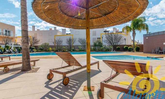 Conceicao e Cabanas de Tavira Apartamento | Cabanas Gardens - Estudio Penthouse Apartamento con vista piscina