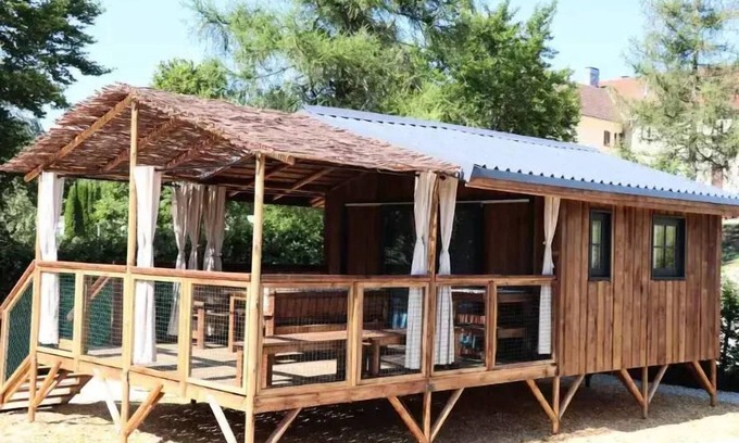 Chisseaux Casa | Cabin Lodge duo SPA (17 m² - 1 Schlafzimmer) 2 Personen