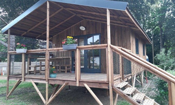 Meschers-sur-Gironde Chalet De Esquí | Cabanne MER