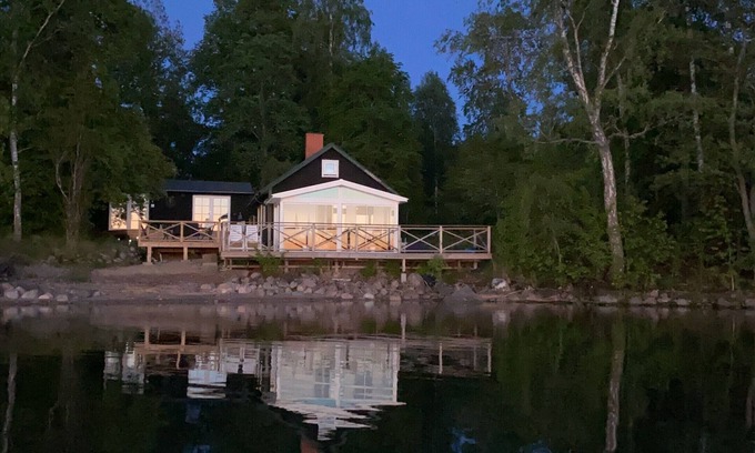 Nashulta Casa | Cabin directly by the lake with its own bathing area