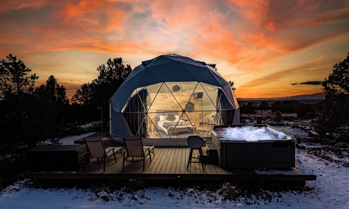 Baca Grande Casa | Cabin | Geodome | Hot Tub | Fire Pit | Stargazing Pergola | Great Sand Dunes NP