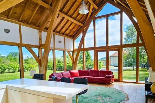 Muchelney Casa | Cabin - Sleeps 4 - Nature Sauna Hot Tub
