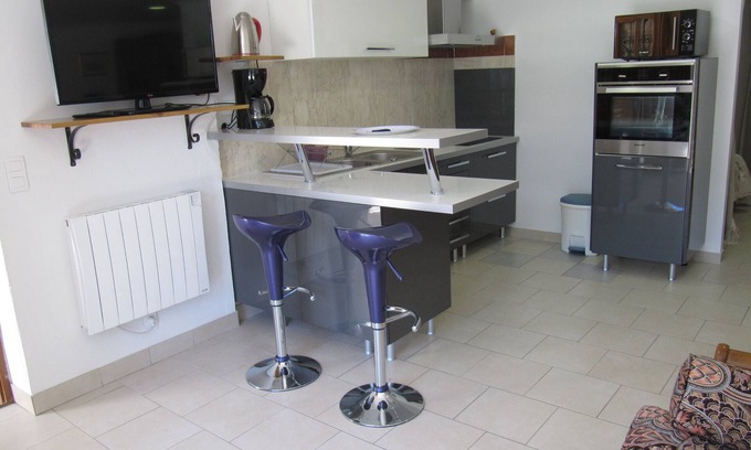 Cabris Apartamento | Cabris, encantadora villa provenzal, vista al mar, cerca del pueblo
