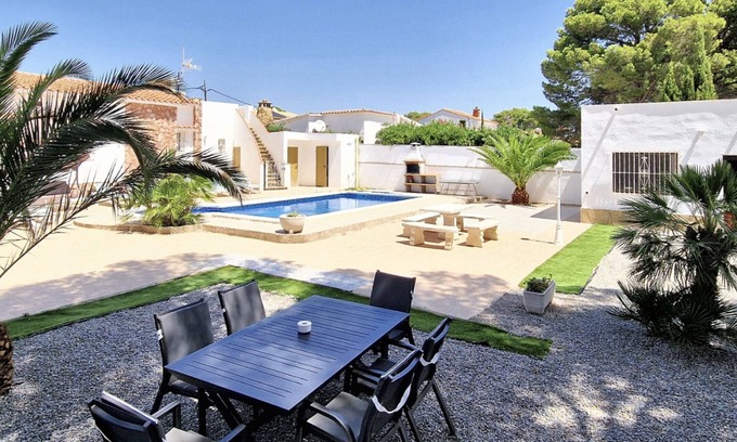 Miami Platja Villa | CALIFORNIA Villa gran jardin, piscina privada