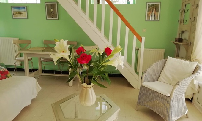 Fort-Mahon-Plage Casa | Casa confortable a 100 metros del mar Plage Fort Mahon. Aprobados 3 llaves