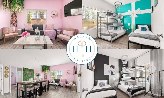 Maxwell Casa | Pet-Friendly Stylish Condo w/Free Parking & Close to Downtown + Sleeps 12