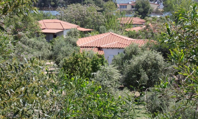 Kakovatos Casa | Tranquilo, en el medio de un olivar, cerca de la playa, wifi | Casa de vacaciones Ili