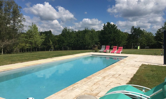 Francueil Cabaña | Cambalu des Vignes 3 *, Chenonceaux cerca, piscina