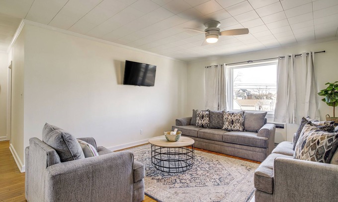 Cambridge Apartamento | Cambridge Apt in Walkable Neighborhood