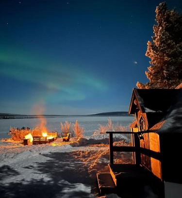 Jukkasjarvi Chalet De Esquí | Camp Caroli Hobbit Hut