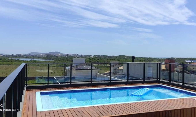 Lagoa Pequena Casa | Campeche Triplex house with swimming pool in the new campeche