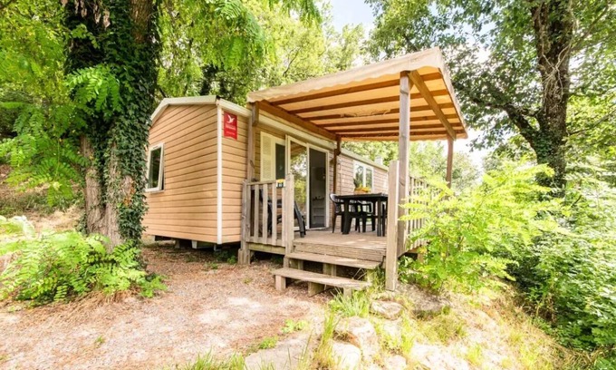 Saint-Vincent-de-Durfort Casa | Camping Coeur d'Ardèche *** - Comfort Cottage 3 habitaciones 5/7 personas
