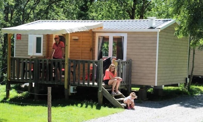 Saint-Vincent-de-Durfort Casa | Camping maeva Escapades Coeur d'Ardèche **** - 3-room mobile home for 5/7 people
