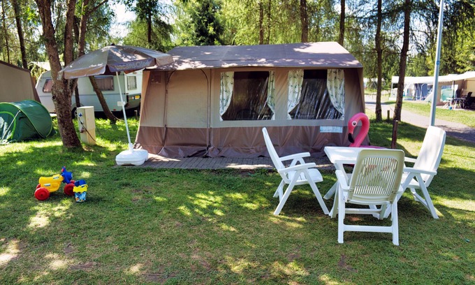 Januv Dul Chalet De Esquí | Camping 2000 - Sahara tent