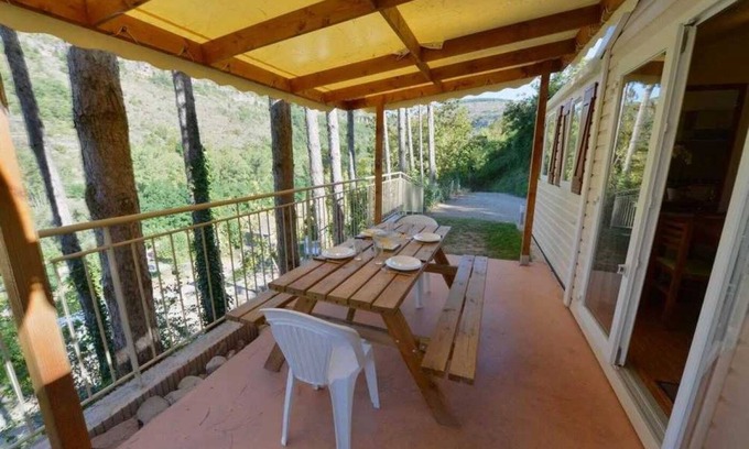 Saint-Rome-de-Tarn Casa | Camping 4 étoiles - Piscine - ccbagcb