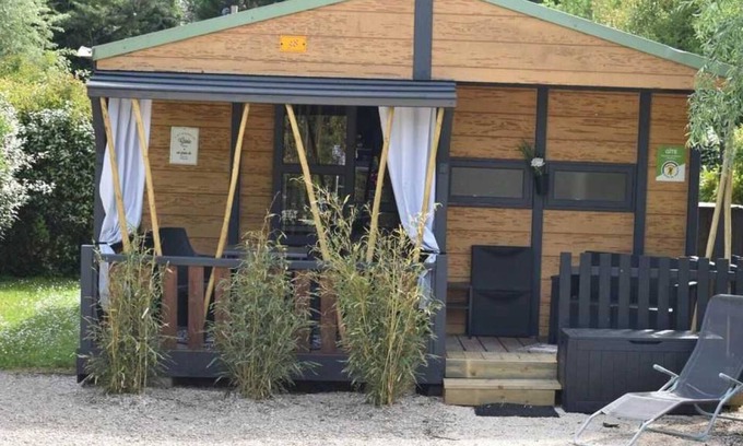 Paluds de Noves Chalet De Esquí | Camping 4 étoiles - Piscine - eehf0e