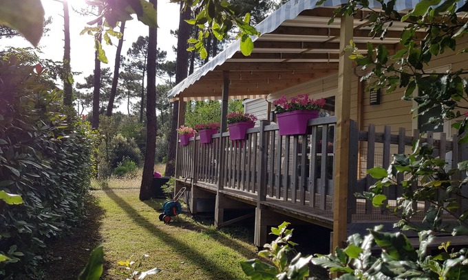 Les Mathes Casa | Camping Bonne anse plage 4 * MH nuevo lodge climatizado