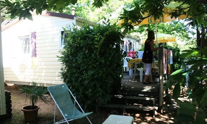 Ribes Casa | Camping Les Châtaigniers ** - Casa móvil Watipi 3 habitaciones 4 personas