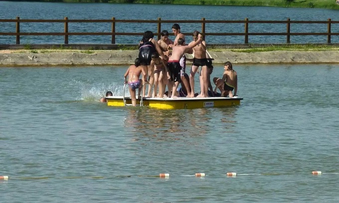Cormoranche-sur-Saone Casa | Camping **** du Lac - Casa móvil Titania 4 Habitaciones 6 Personas