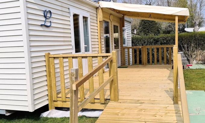 Les Grandes-Ventes Casa | Camping de l'Orival *** - Mobil home Petit Malo 4 people