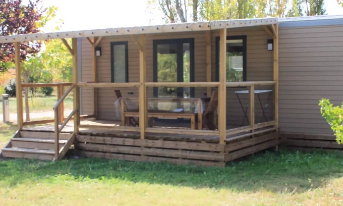 Le Temple-sur-Lot Casa | Camping du Bosc *** - Mobile-home Premium (2019) 6 persons