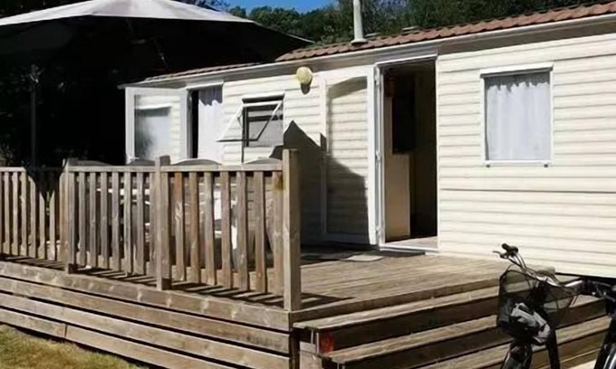 La Foret-Fouesnant Casa | Camping Du Manoir De Penn Ar Ster **** - Mobilhome para 4 personas