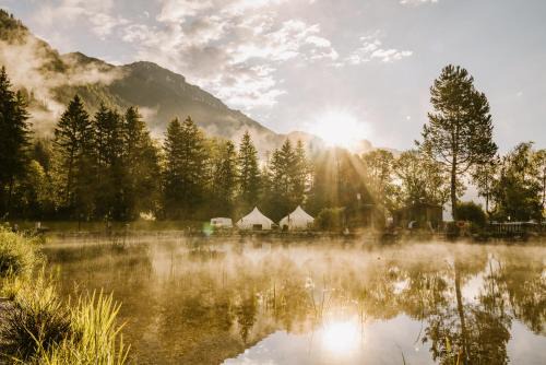Waidring Complejo | Camping & Ferienunterkünfte Steinplatte