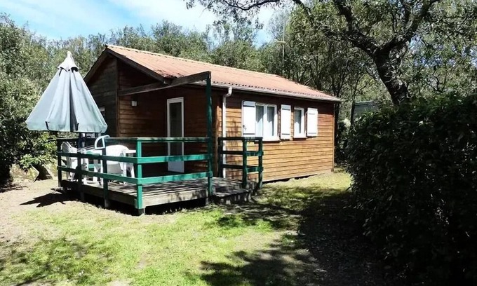Brousses-et-Villaret Chalet De Esquí | Camping Le Martinet Rouge *** - Chalet 3 Habitaciones 6 Personas
