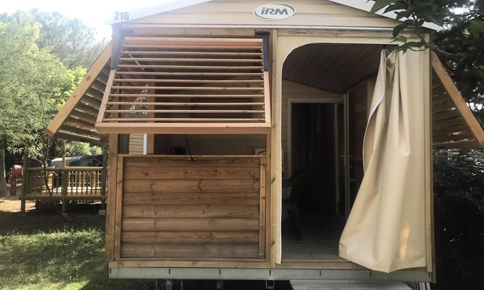 Saint-Jean-Pla-de-Corts Casa | Camping les Casteillets*** - Mobile home Vacanciale 3 rooms 4 people Without Toilets