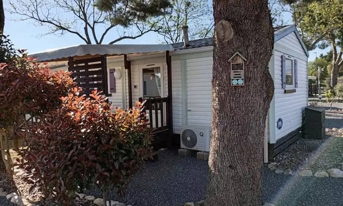 Massillargues-Attuech Casa | Camping l'Olivier *** - Mobile Home Luxe 3 Habitaciones 4 personas