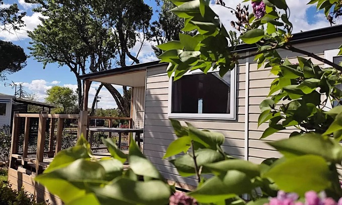 Massillargues-Attuech Casa | Camping l'Olivier *** - Mobil-Homes Prestige 2 bedrooms 4 people