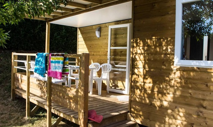 Creches-sur-Saone Casa | Camping La Clé de Saône *** - Cottage Loggia - 2 bedrooms 4 people