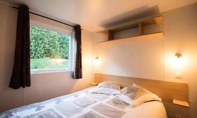 Creches-sur-Saone Casa | Camping La Clé de Saône *** - Cottage Family - 3 bedrooms 6 people